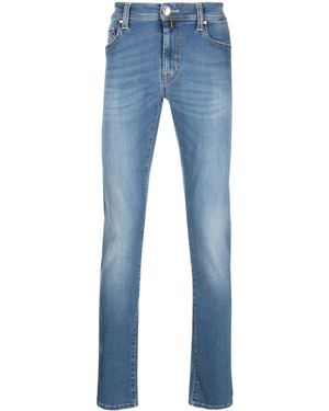 Sartoria Tramarossa Low-rise Slim-fit Jeans - Blue