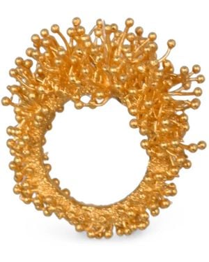 Joanna Laura Constantine Pollen Statement Rings - Metallic