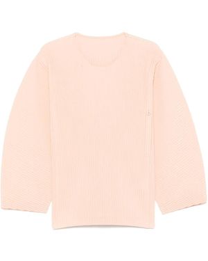 Homme Plissé Issey Miyake T-Shirt À Effet Plissé - Pink
