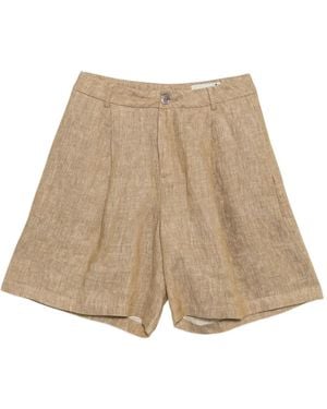 Bambah Linen Shorts - Natural