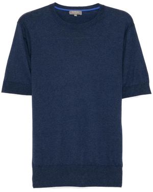 N.Peal Cashmere Newquay T-Shirt - Blue