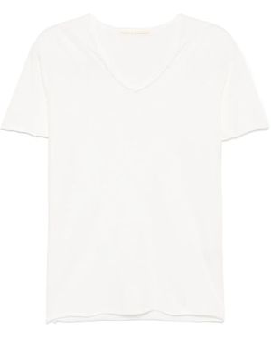 Forme D'expression V-Neck T-Shirt - White