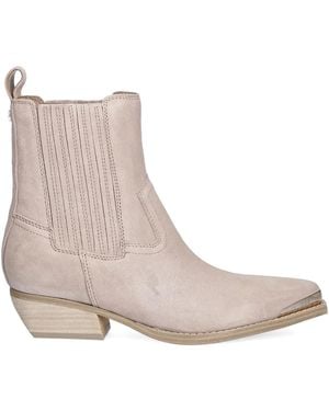 Guess Pointed Toe Boots - Brown