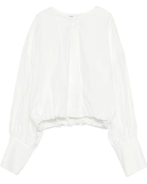 Thelatest Diana Long-Sleeve Shirt - White