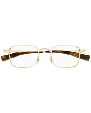 Saint Laurent Gafas Con Montura Cuadrada - Metálico