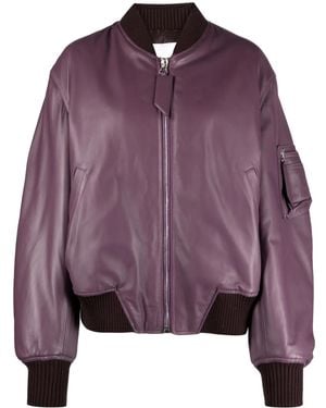 The Attico Bomber Imbottito Anja - Viola