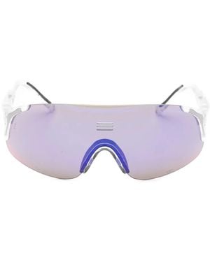Alba Optics Glossy Jumbo Sunglasses - Purple