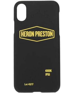 Heron Preston Sign Iphone X Case - Black