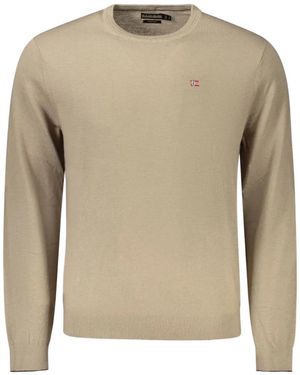 Napapijri Logo-Patch Jumper - Natural