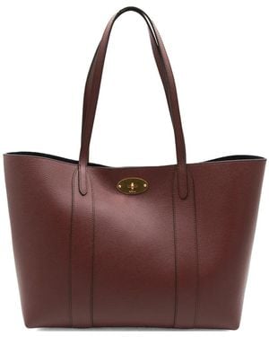 Mulberry Bayswater Grained Tote Bag - Brown
