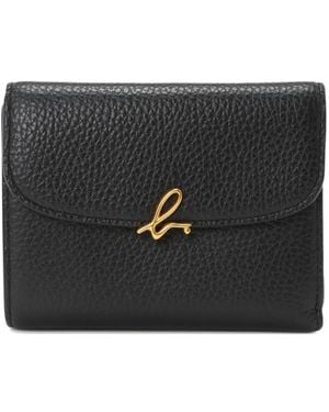 agnès b. 'The B. Textured Wallet - Black