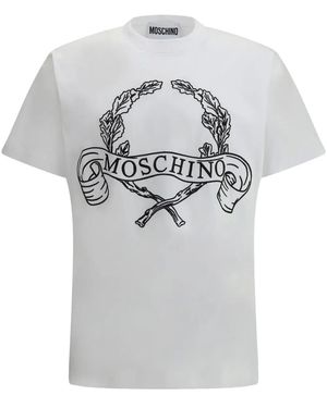 Moschino Logoed T-Shirt - Grey