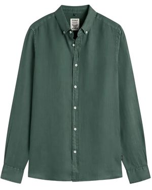Ecoalf Linen Shirt - グリーン