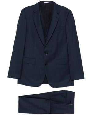 Fursac Single-Breasted Notched-Lapel Suit - Blue