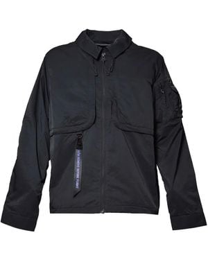 Alpha Industries Zip-Fastening Pocket Shirt Jacket - Blue