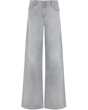 Ermanno Scervino エンブロイダリー ジーンズ - グレー
