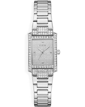 Guess Tone Analog Watch - White