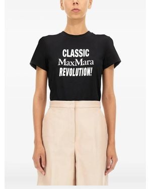 Max Mara Classic Revolution T-Shirt - Black