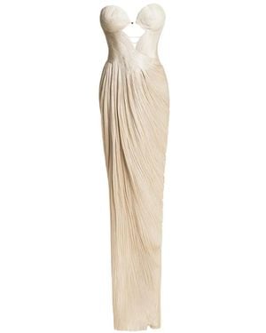 Maria Lucia Hohan Robe Longue Miko - White