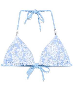 Heidi Klein Top Bikini Playa Paraiso - Blu