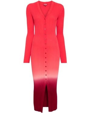 STAUD Shoko Pulloverkleid - Rot