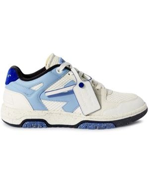 Off-White c/o Virgil Abloh Slim Out Of Office Sneakers - Blau
