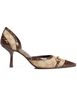 Gucci Savoy Court Shoes - Metallic