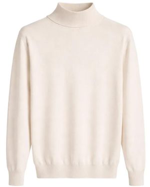Tombolini Pullover Mit Rollkragen - Weiß
