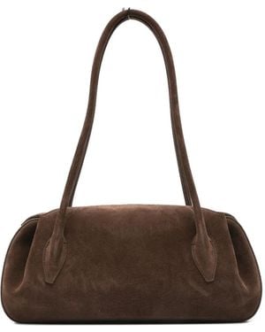 Yuzefi Oyster Shoulder Bag - Brown