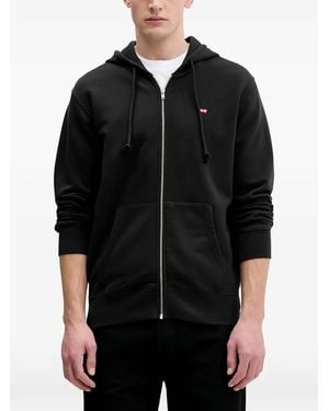 Levi's Zip Hooded Sweatshirt - Black