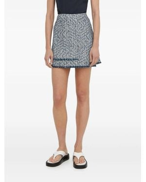 Samsøe & Samsøe Salinez Fringed Pocket Mini Skirt - Blue