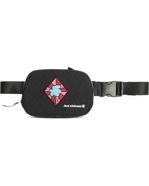 Rossignol X Jcc Victory Quilted Embroidered Belt Bag - Black