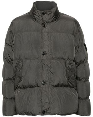 Stone Island コンパスバッジ パデッドジャケット - グレー