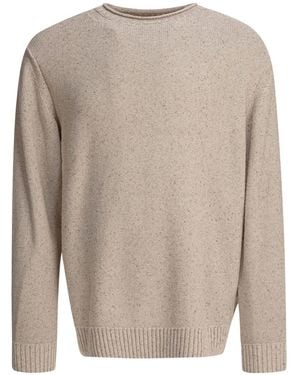 Beams Plus Speckled-Effect Sweater - Natural