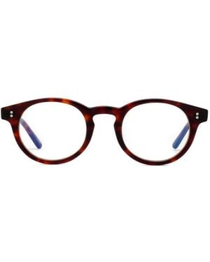 Chimi Brille Mit Rundem Gestell - Braun
