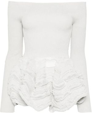 CFCL Off-Shoulder Top - White
