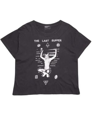 Enfants Riches Deprimes The Last Supper Graphic-Print T-Shirt - Blue