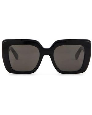 Emmanuelle Khanh Lunettes De Soleil À Monture Carrée Foxy - Noir