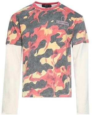 Who Decides War Printed Double Jersey - White