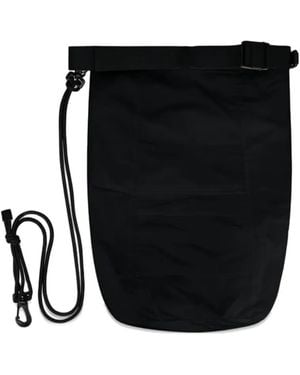 Herno Adjustable-Strap Shoulder Bag - Black