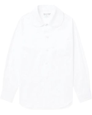 Comme des Garçons Peter Pan-Collar Shirt - White