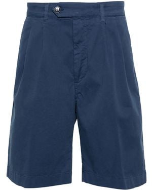 Canali ミッドライズ チノショーツ - ブルー