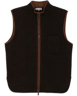 N.Peal Cashmere Shaftesbury Gilet - Black