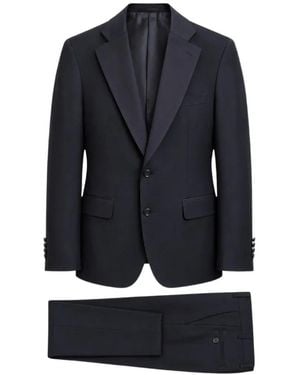 pierlorenzo Manteau À Revers Crantés - Blue
