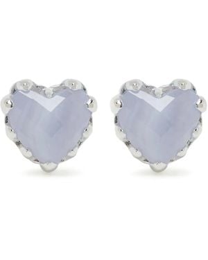 Stolen Girlfriends Club Love Claw Earrings - White