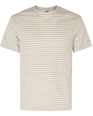 MC2 Saint Barth Striped T-Shirt - White