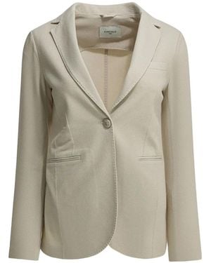 Circolo 1901 Single-Breasted Blazer - Grey