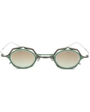 Rigards X Ziggy Chen Brille Mit Geometrischem Gestell - Mettallic