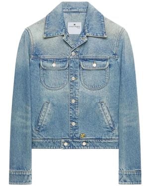 Courreges Classic Denim Jacket - Blue