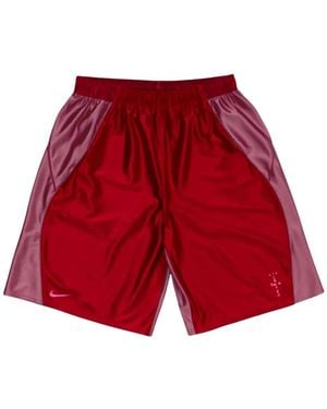 Travis Scott X Nike Logo-Embroidered Basketball Shorts